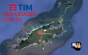 TIM cobertura 4G em Fernando de Noronha