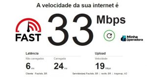 velocidade da internet fast netflix