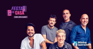 Operadoras transmitem live do Jota Quest nesta sexta-feira