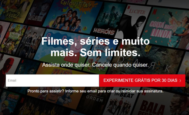 Netflix 1 Mês - Assinaturas E Premium - DFG