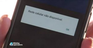 Rede Celular não disponível