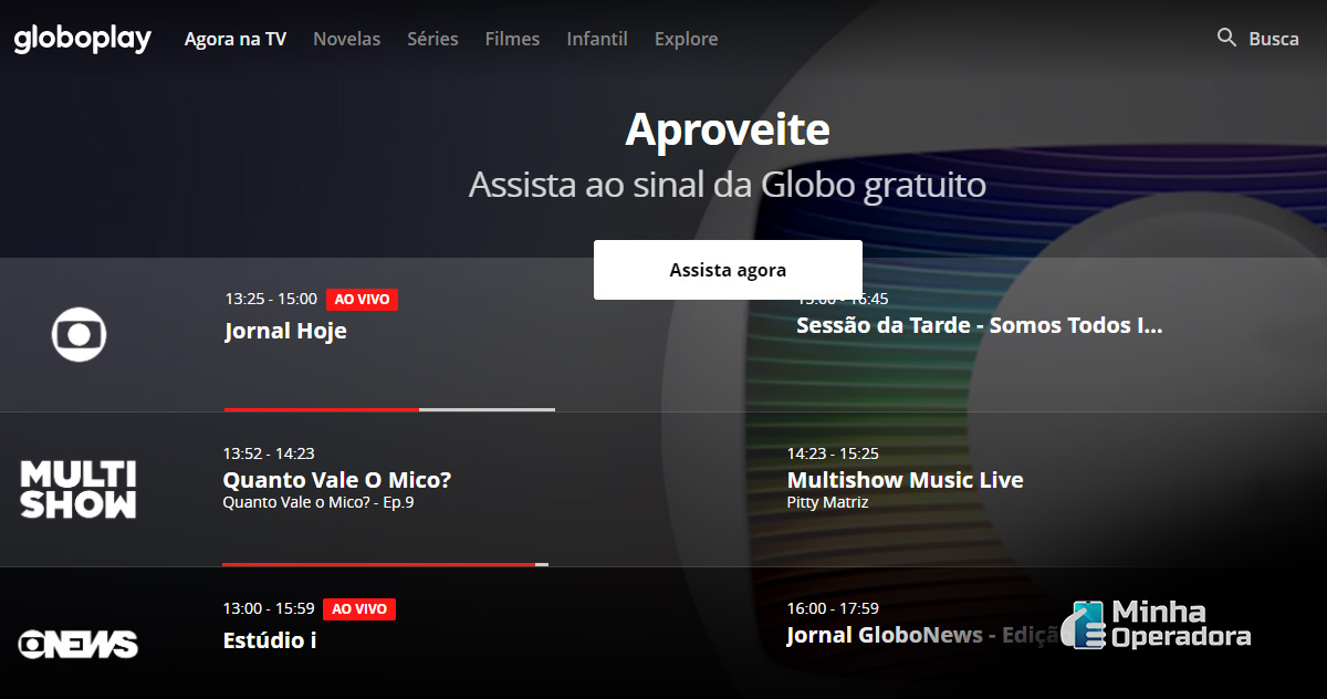 Rede Globo > novidades - Globo Play: a programação da Globo ao