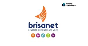 Logomarca da telecom Brisanet