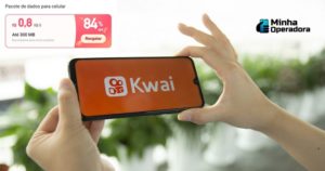 Aplicativo Kwai com recarga de celular