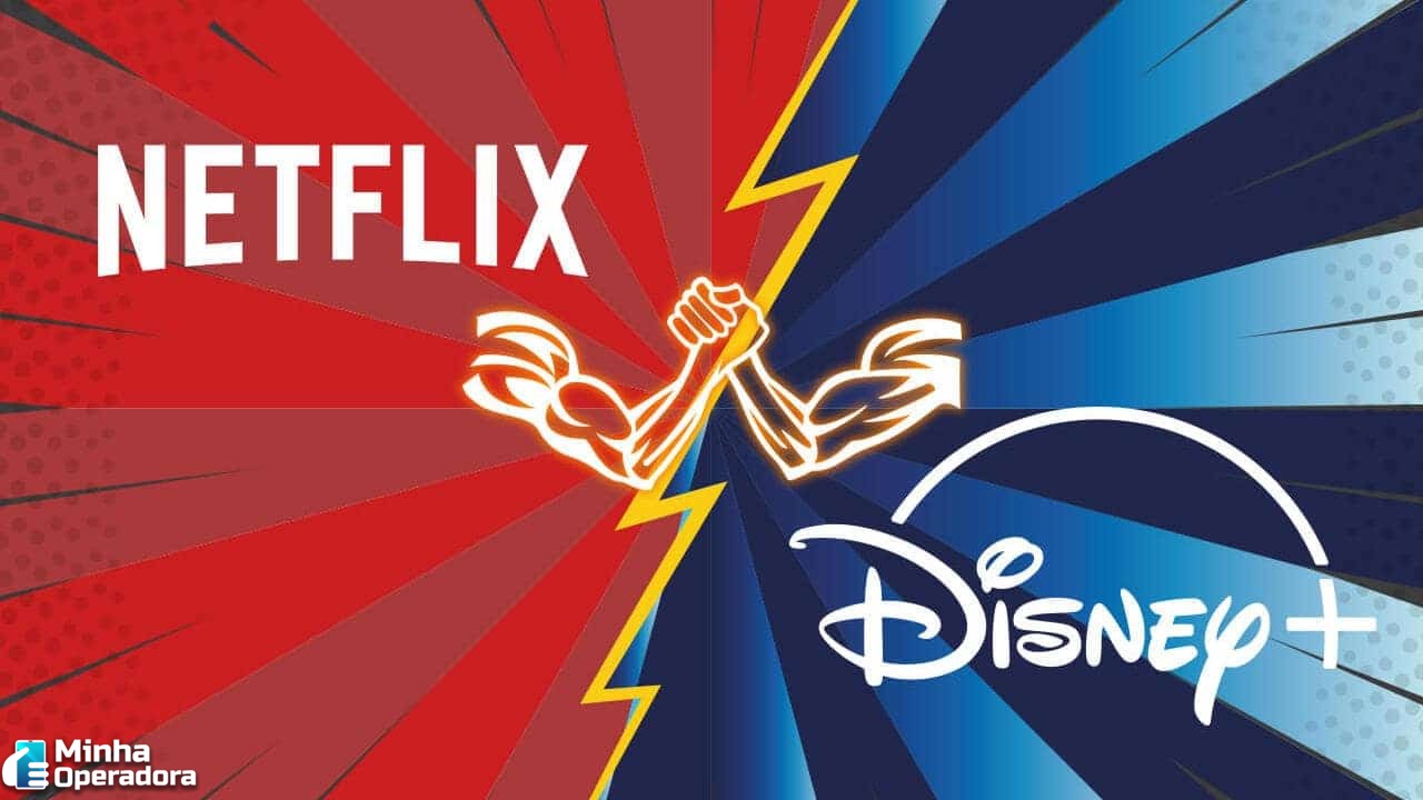 Disney+, Netflix e  flertam nas redes sociais e surpreendem