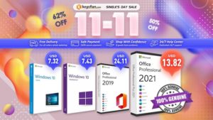 Tempestade de Ofertas 11.11 KeysFan - Comprar software com desconto