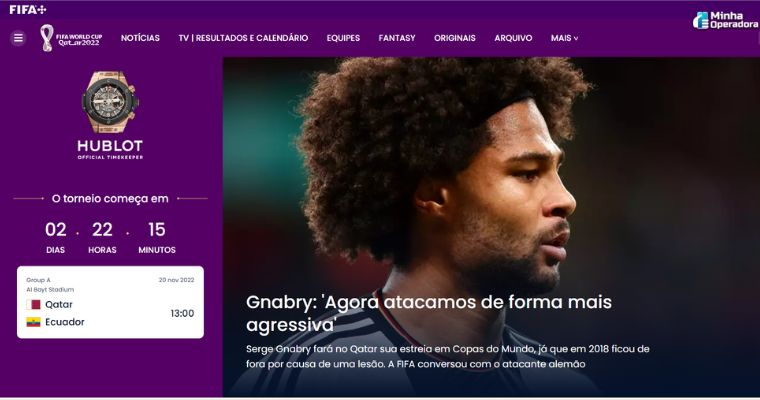 FIFA+ transmitirá todos os jogos da Copa gratuitamente no Brasil -  MacMagazine