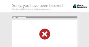 Cloudflare bloqueia site Reclame Aqui