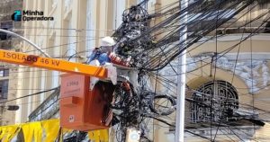 Corte de fios de internet pela Neoenergia