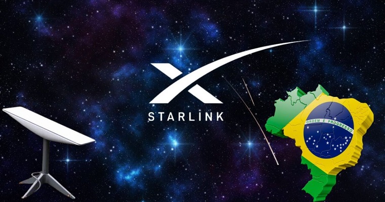 Starlink proibida no Brasil