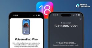 Voicemail ao Vivo - recurso do iOS 18