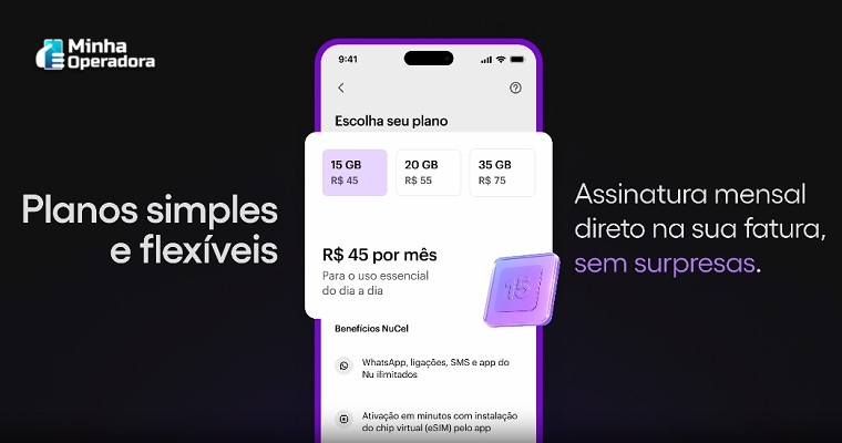 NuCel, nova operadora do Nubank